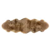Long Wool Double Rug Butterscotch