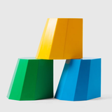 Arnoldino Circus Stool - Boat Blue