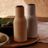 Audo Bottle Grinder - Barley w. Beech Lid, 2 Pack