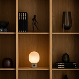 Audo JWDA Table Lamp, Portable, Alabaster White