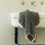 Baina Torrens Hand Towel Sand & Noir