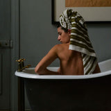 Baina Franklin Bath Towel Caper/Chalk