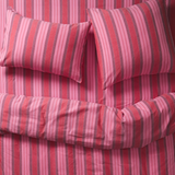 Sage & Clare Brigitte Cotton Quilt Cover - Scarlet