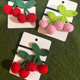 Cherry Hairties - 2 Pack