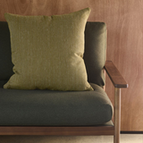 Citta Fine Striped Linen Cover Caper