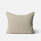 Citta Reversible Pinstripe Cushion Cover Ivy/Coconut