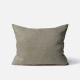 Citta Reversible Pinstripe Cushion Cover Ivy/Coconut
