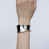 Jasmin Sparrow Ripple Bangle Silver