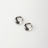 Jasmin Sparrow Supple Hoops Silver