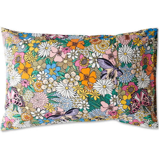Kip & Co Bliss Floral Organic Cotton Pillowcase 1P Single
