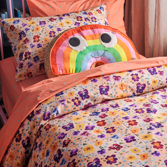 Kip & Co Pansy Organic Cotton Quilt Cover