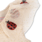 Konges Slojd Fayette Dress Ladybug Glitter