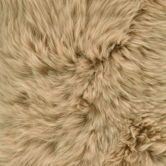 Long Wool Sheepskin Warm Sand