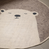 Muskhane Grizzly Pasu Rug Light Stone