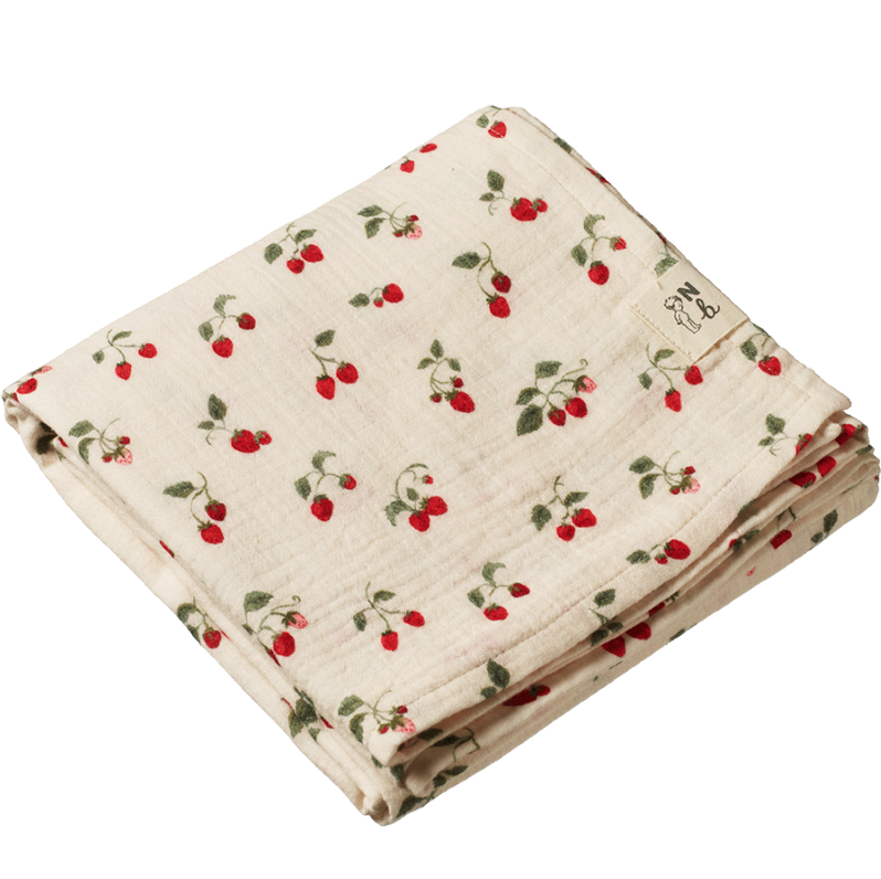 Nature Baby Muslin Wrap Strawberry Blush – Moi on George