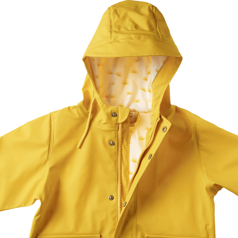 Nature Baby Raincoat Mustard