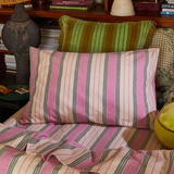 Sage & Clare Brigitte Cotton Pillowcase Set - Fuchsia