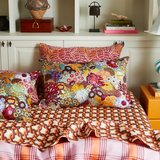 Sage & Clare Coralie Silk Pillowcase - Cerulean Standard