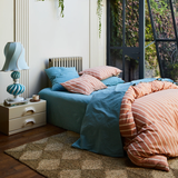 Sage & Clare Cordell Cotton Pillowcase Set - Capri