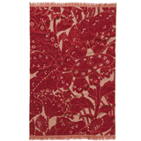 Sage & Clare Lucia Bath Sheet - Crimson