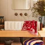 Sage & Clare Lucia Face Washer Set - Crimson