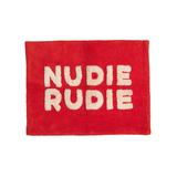 Sage & Clare Tula Nudie Bath Mat Mini - Scarlet