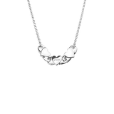 Stolen Girlfriends Club Triple Heart Love Chain Necklace