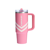 Stanley The Quencher ProTour Flip Straw Tumbler Plumeria Chevron 30 OZ