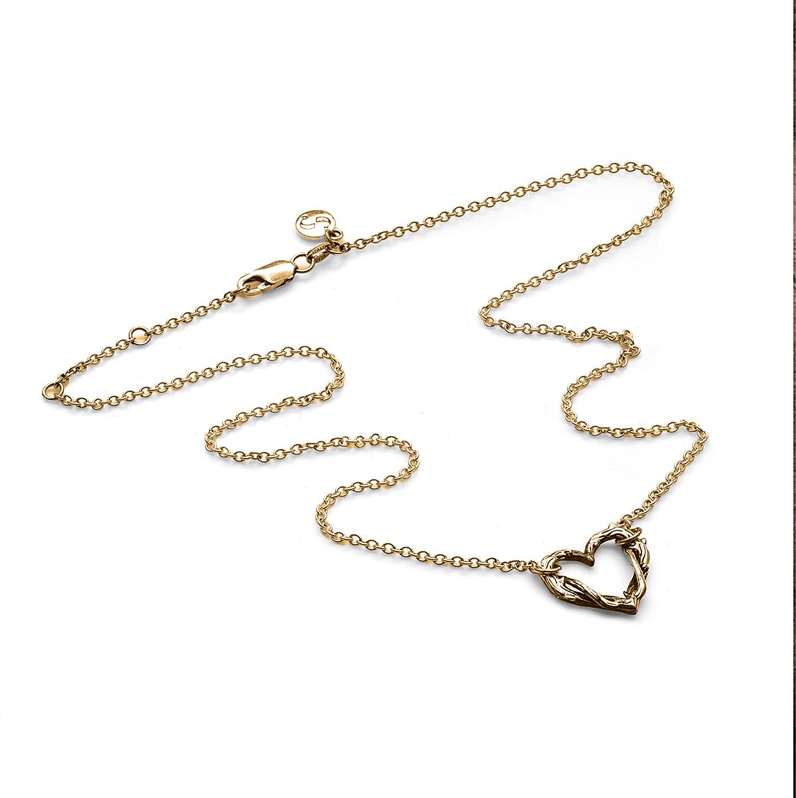 Stolen Girlfriends Club Entwined Necklace Gold