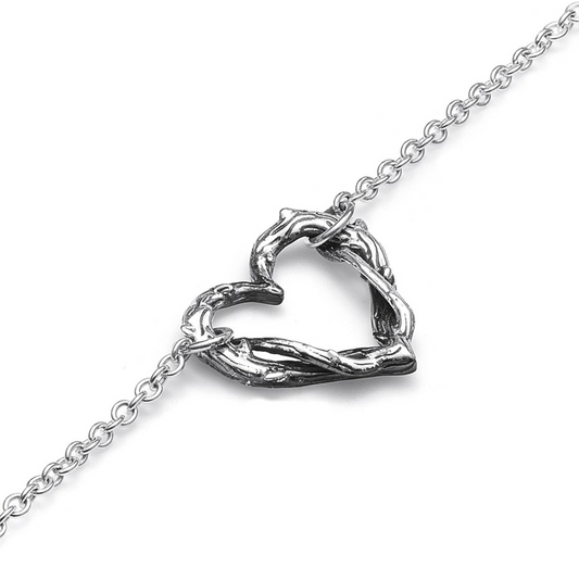 Stolen Girlfriends Club Entwined Necklace Silver