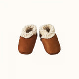 Nature Baby Lambskin Booties Cinnamon