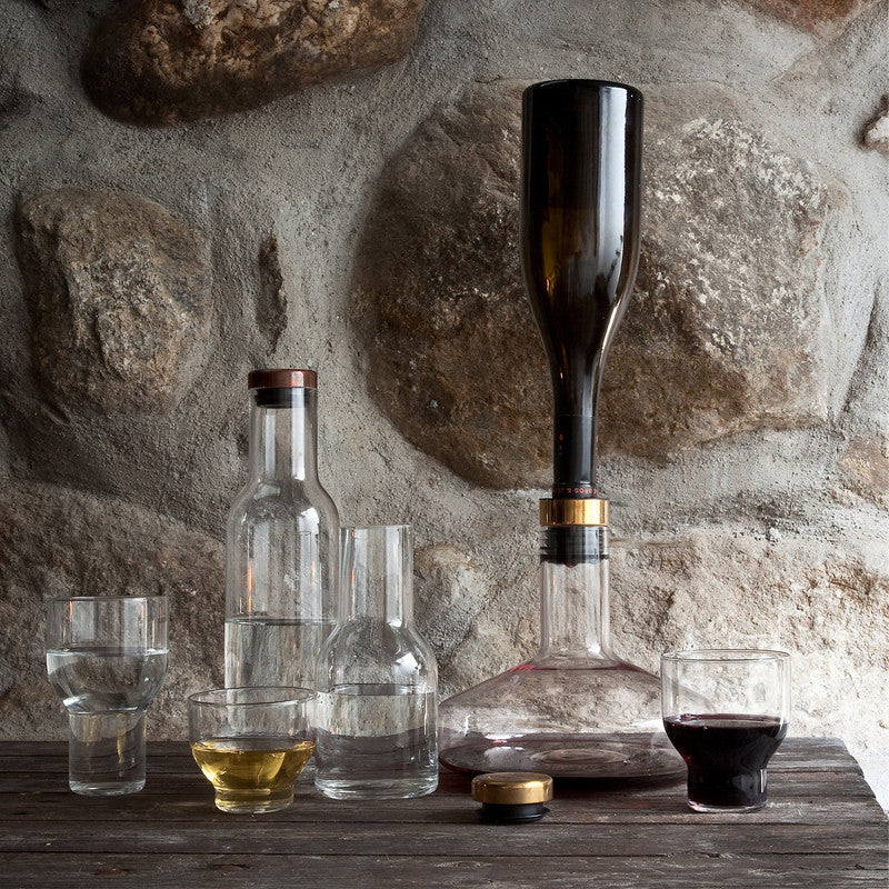 Menu Wine Breather Deluxe Silver