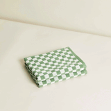 Baina Josephine Organic Cotton Hand Towel Sage/Chalk