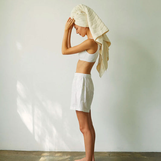 Baina St Clair Bath Towel Ivory