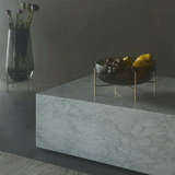 Audo Echasse Bowl Large Green Smoke / Brass