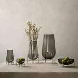 Audo Echasse Vase Medium Smoke