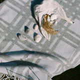 Forestry Wool 100% Pure wool | Check Grey