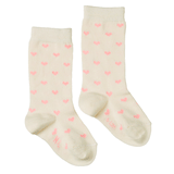 Nature Baby Organic Cotton Socks Hearts
