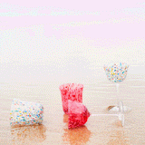 Kip & Co Party Speckle Tumbler Glass 2 Set