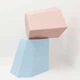 Arnoldino Circus Stools - Pink