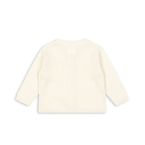 Fanga Fontana Venti Pointelle Cardigan - Antique White