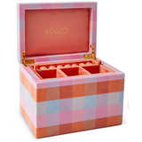 Kip & Co Tutti Frutti Velvet Jewellery Box Large