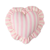 Kip & Co Cotton Candy Heart Frill Upholstery Cushion