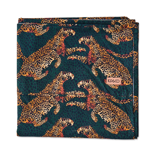 Kip & Co Cheetah Organic Cotton Flat Sheet