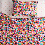 Kip & Co Confetti Pink Organic Cotton Pillowcase 1P Single