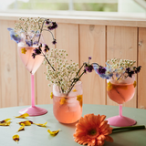 Kip & Co Flower Power Wine Glass 2P Set