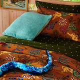 Kip & Co Snake Pit Organic Cotton Pillowcase 1P Single