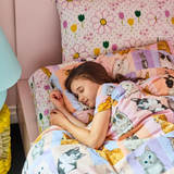 Kip & Co Kitty Cat Organic Cotton Pillowcase