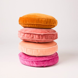 Kip & Co Peach Pie Velvet Pea Cushion