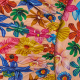 Kip & Co Wild Flowers In Bloom Organic Cotton Fitted Sheet